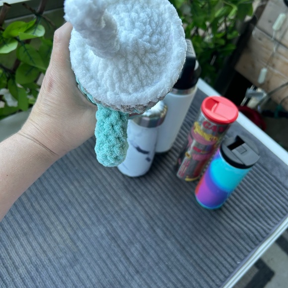 Emotional support cup, handmade plush NWOT - Picture 2 of 6